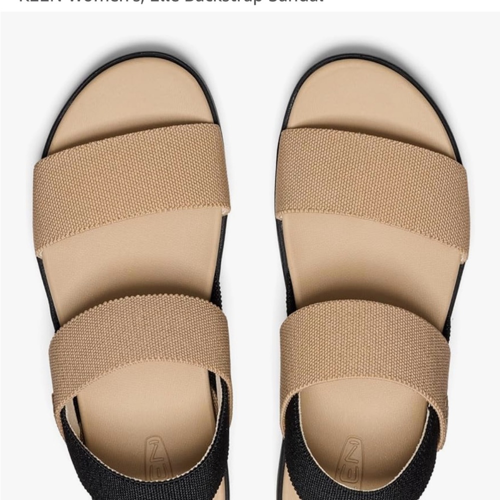 Neutral Tan Strap Sandals - Women